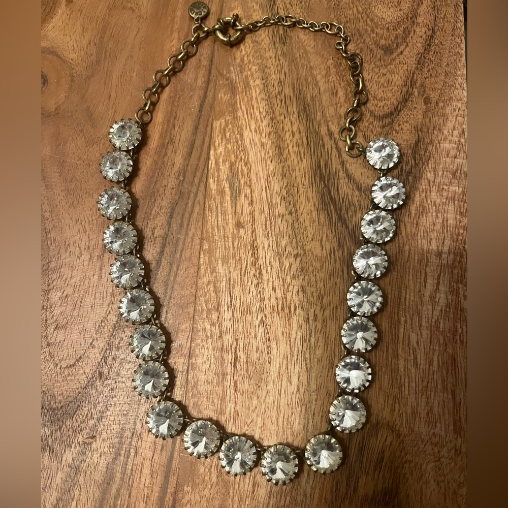 J. Crew Crystal Necklace
